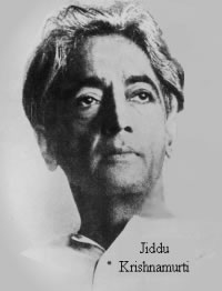 Jiddu Krishnamurti
